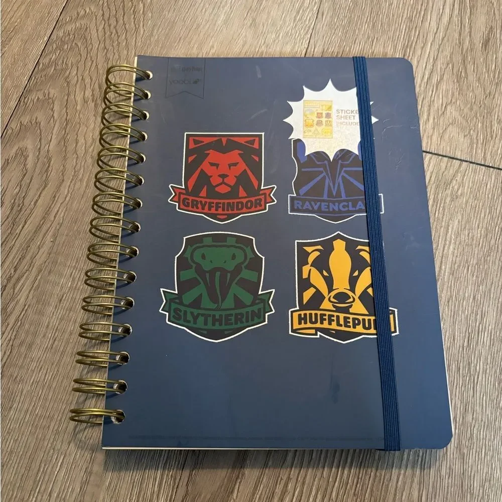 ⭐️ 5 For $25 Harry Potter spiral journal 8“ x 6“ NWT